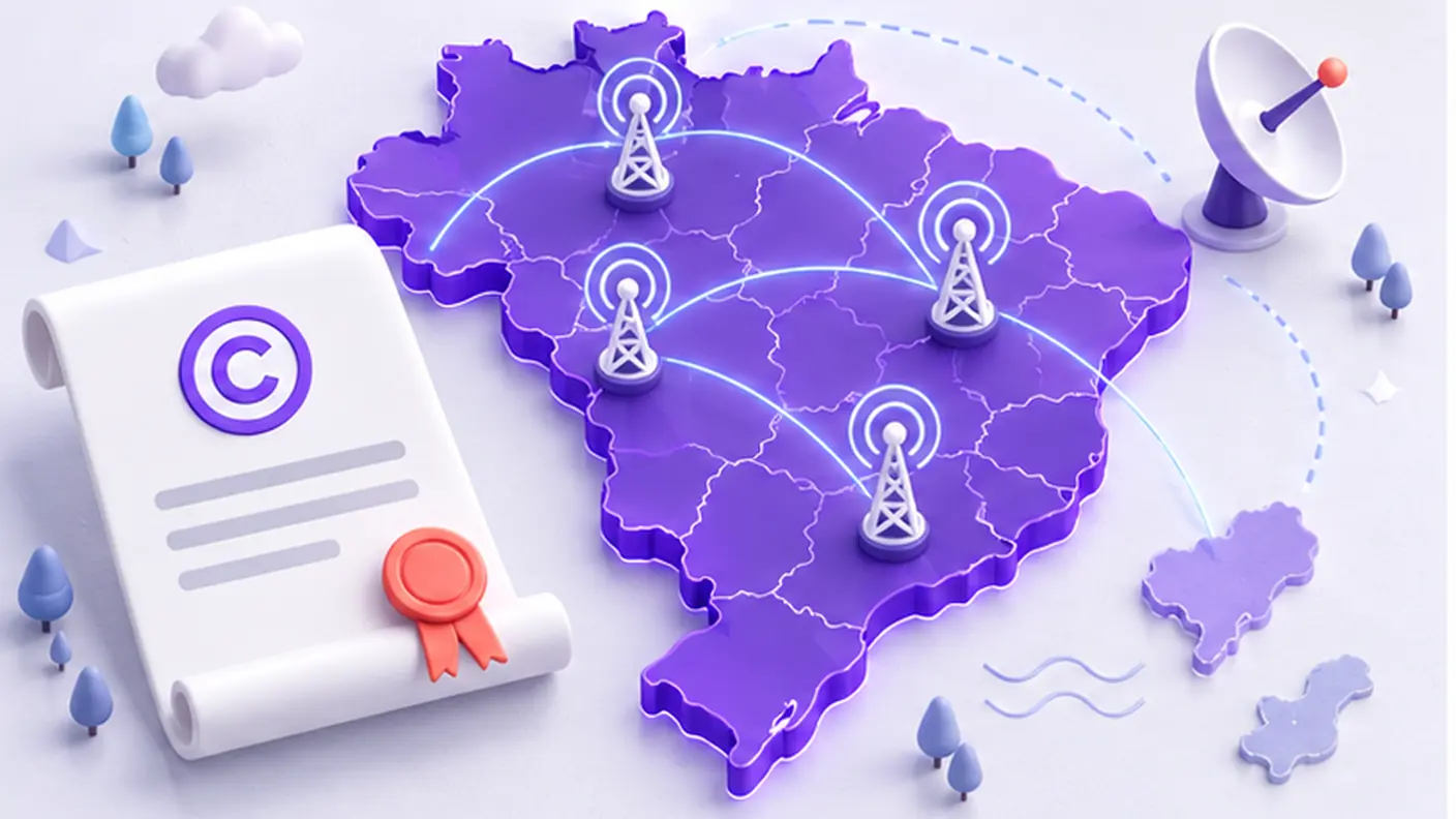 Elementos usados para entender o licenciamento e a disponibilidade na TV Express
