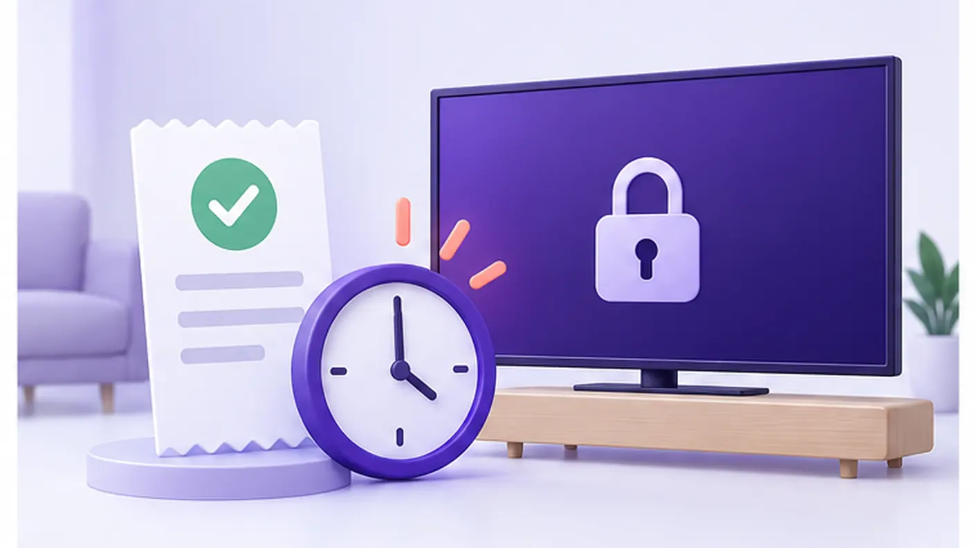 Roteiro para organizar pedido e pagamento não liberado na TV Express