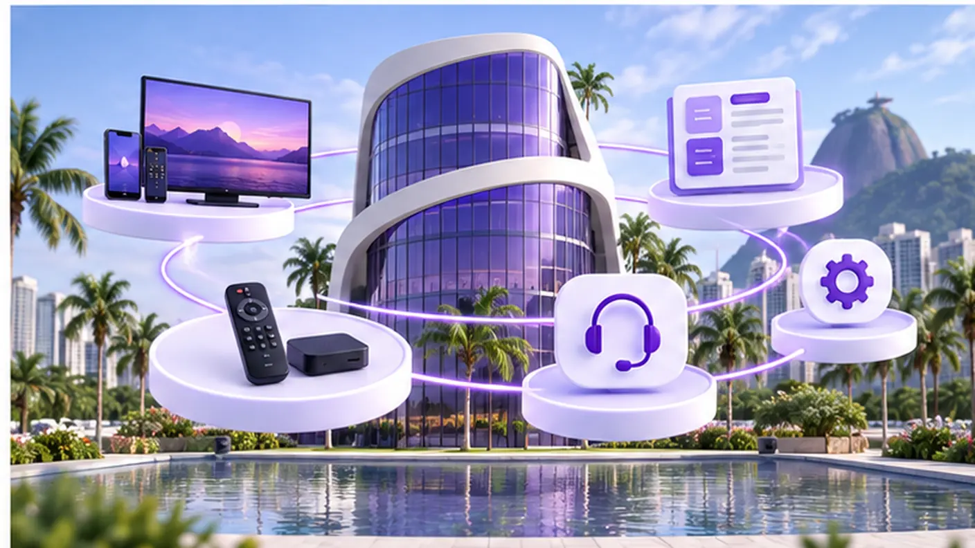 Informações da TV Express organizadas entre planos, aparelhos, ativação e atendimento