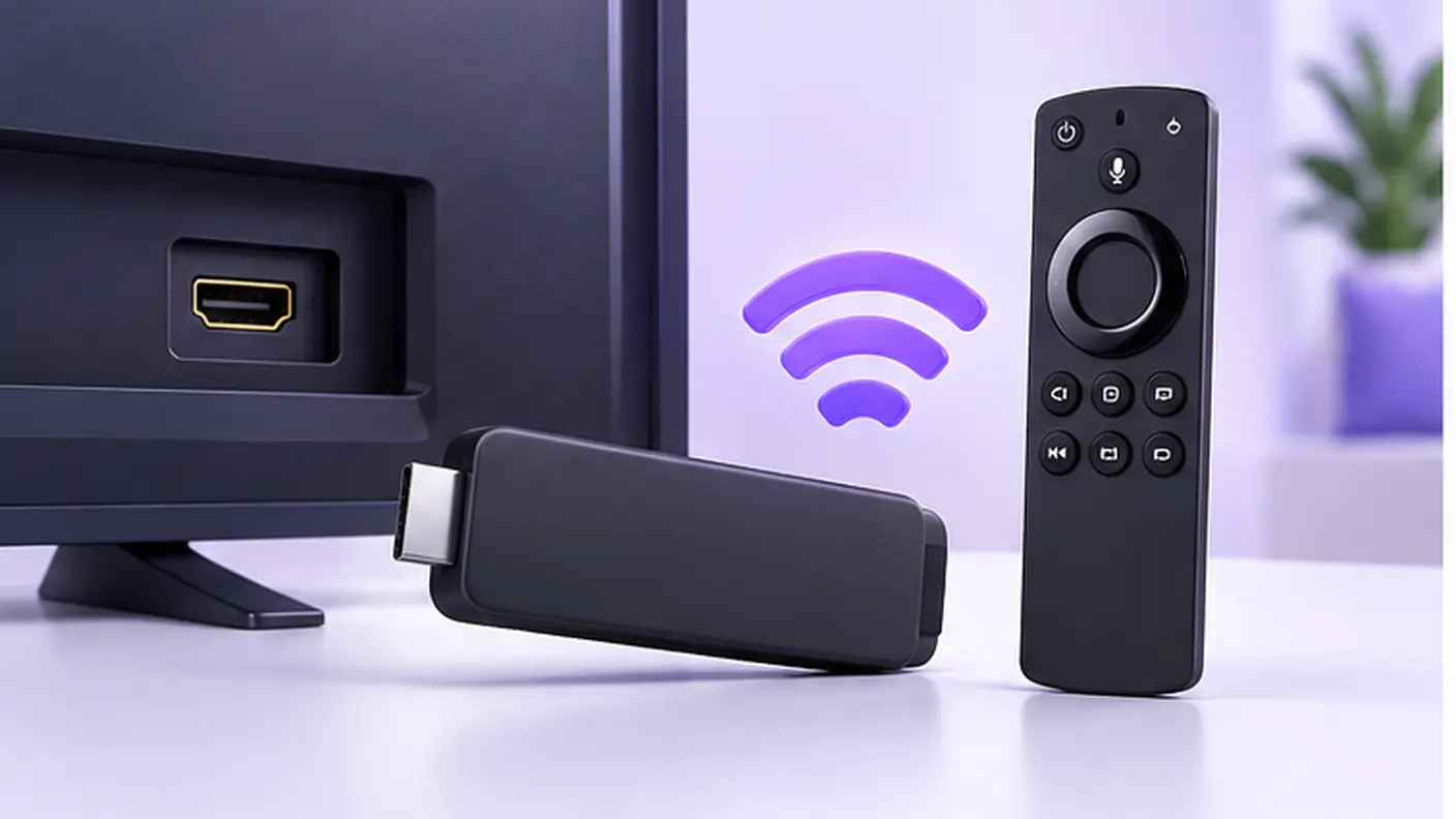 Conferência do modelo, Fire OS, armazenamento e rede antes de instalar a TV Express no Fire TV Stick
